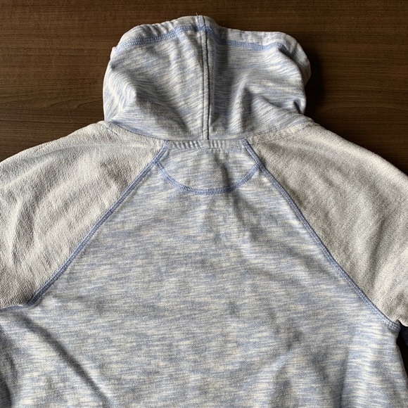 Calvin Klein blue cowl neck hi low sweater - Picture 4 of 12